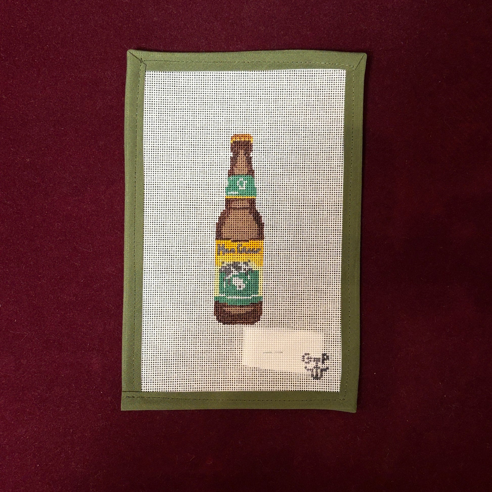 Spotted Cow-Needlepoint Canvas-Golden Pearl Designs-The Pepper Pot Barrington, IL