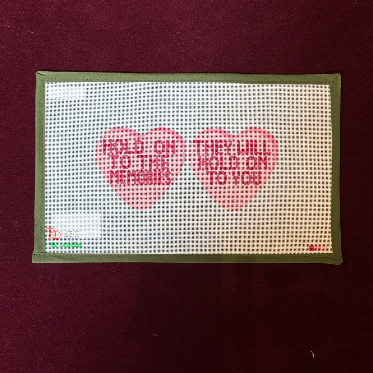 Taylor Valentines-Needlepoint Canvas-The Collection Designs-The Pepper Pot Barrington, IL