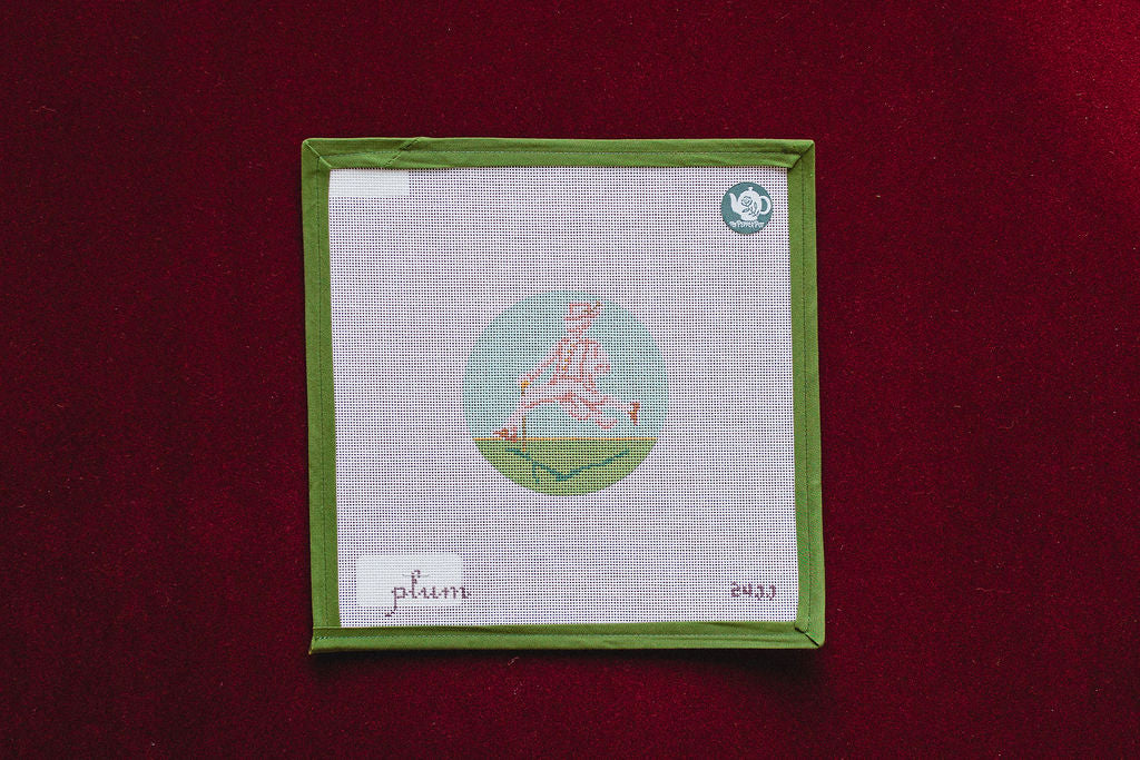 Ten Lords a Leaping, 12 Days of Christmas Collection-Canvas-Plum Stitchery-The Pepper Pot