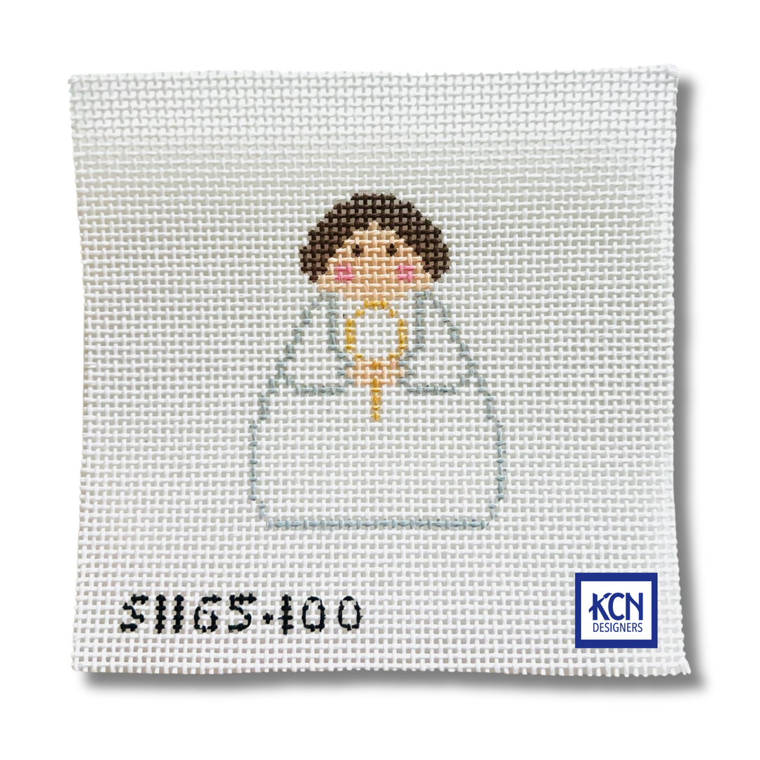Tennis Angel August Trunk Show-Needlepoint Canvas-KCN Designers-The Pepper Pot Barrington, IL