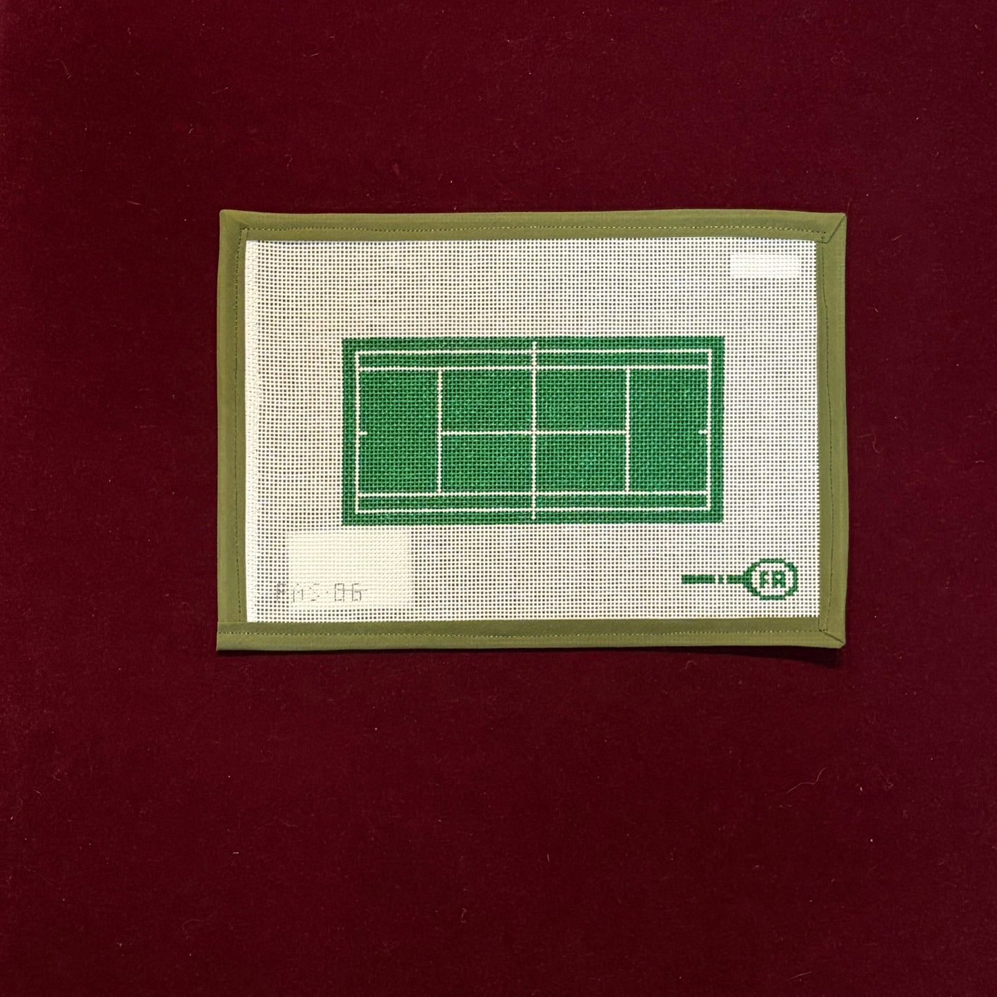 Tennis Court - Glasses Case-Canvas-Francis Abel-The Pepper Pot