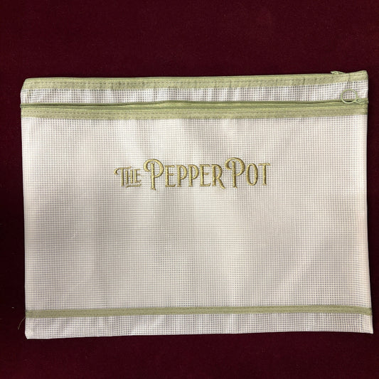 The Pepper Pot Embroidered Project Bag, EVA