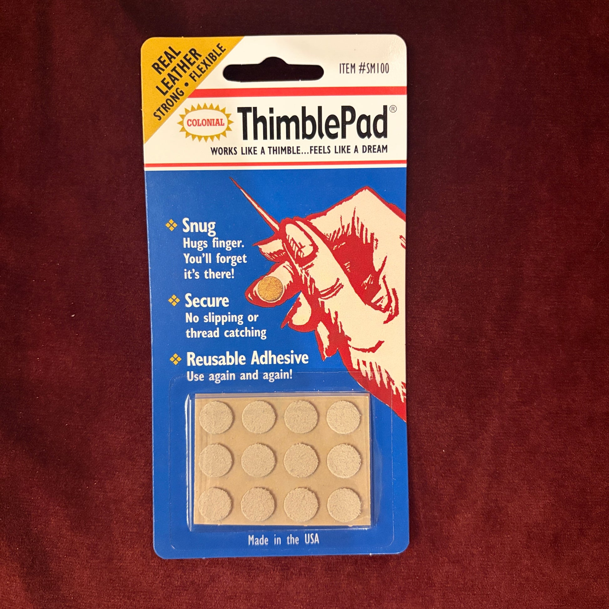 Thimble Pad-Tools-Yarn Tree-The Pepper Pot