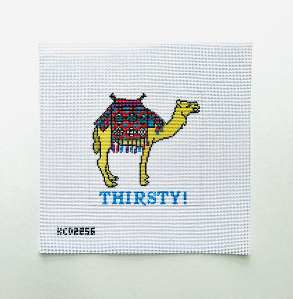 Thirsty August Trunk Show-Needlepoint Canvas-KCN Designers-The Pepper Pot Barrington, IL