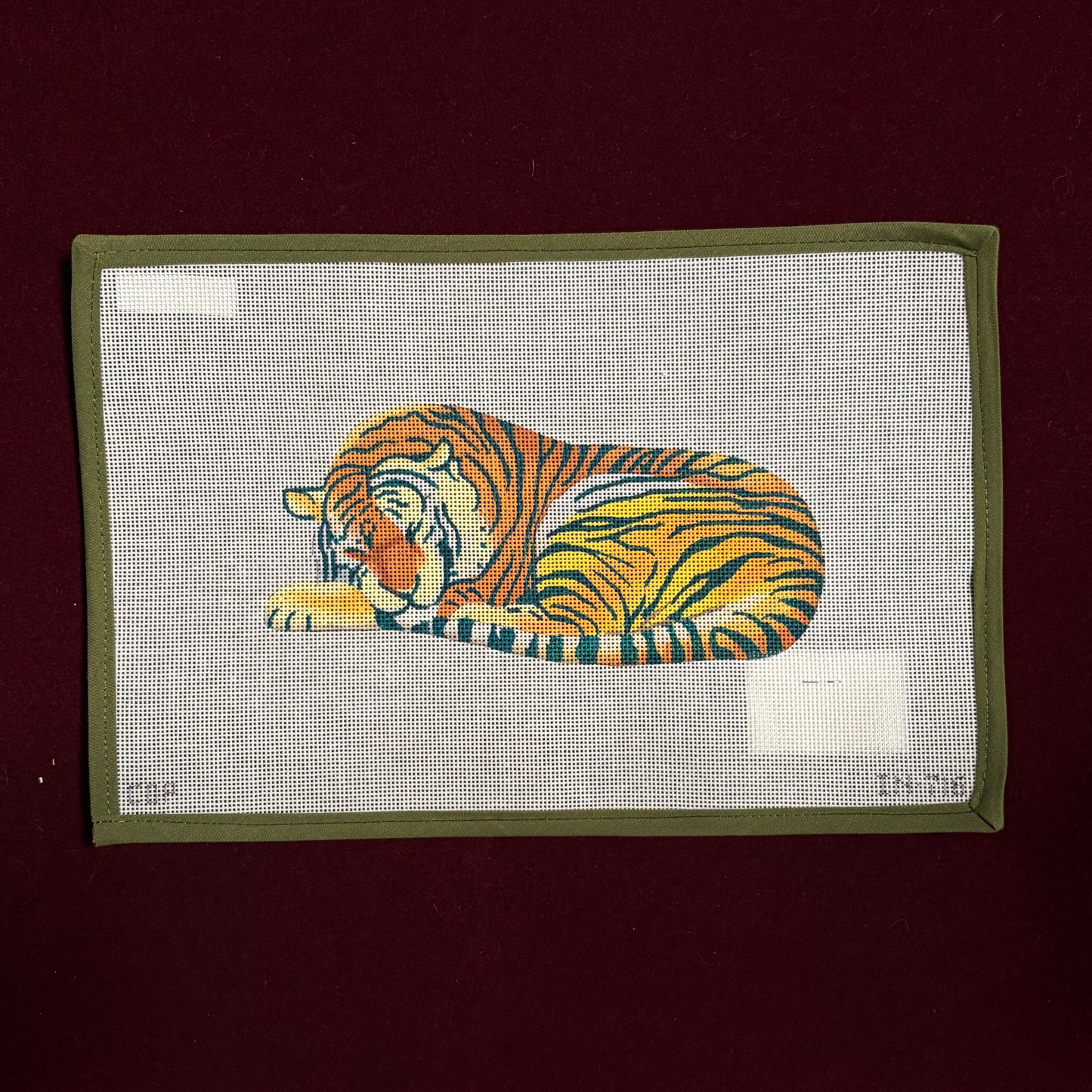 Tiger Sleeping-Canvas-Colors of Praise-The Pepper Pot