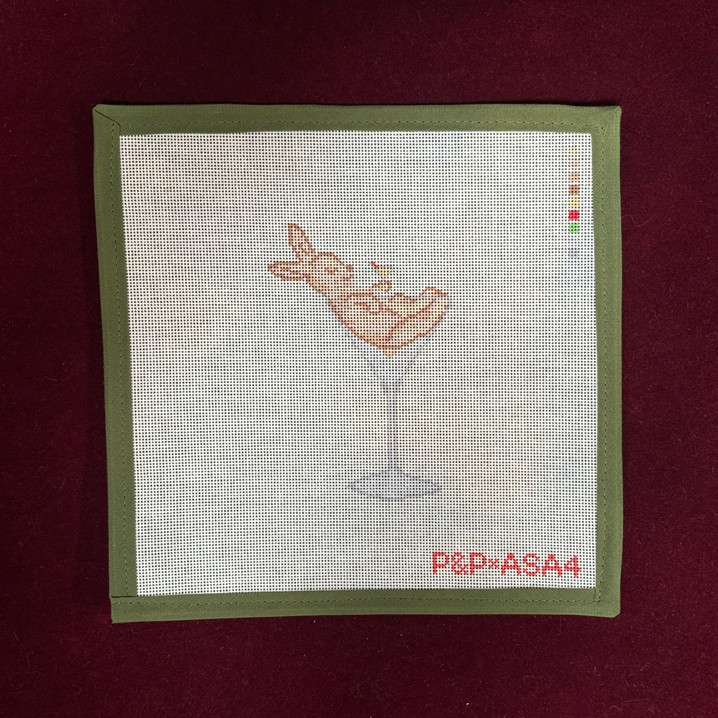 Tini Bunny-Needlepoint Canvas-Penny & Penny-The Pepper Pot Barrington, IL