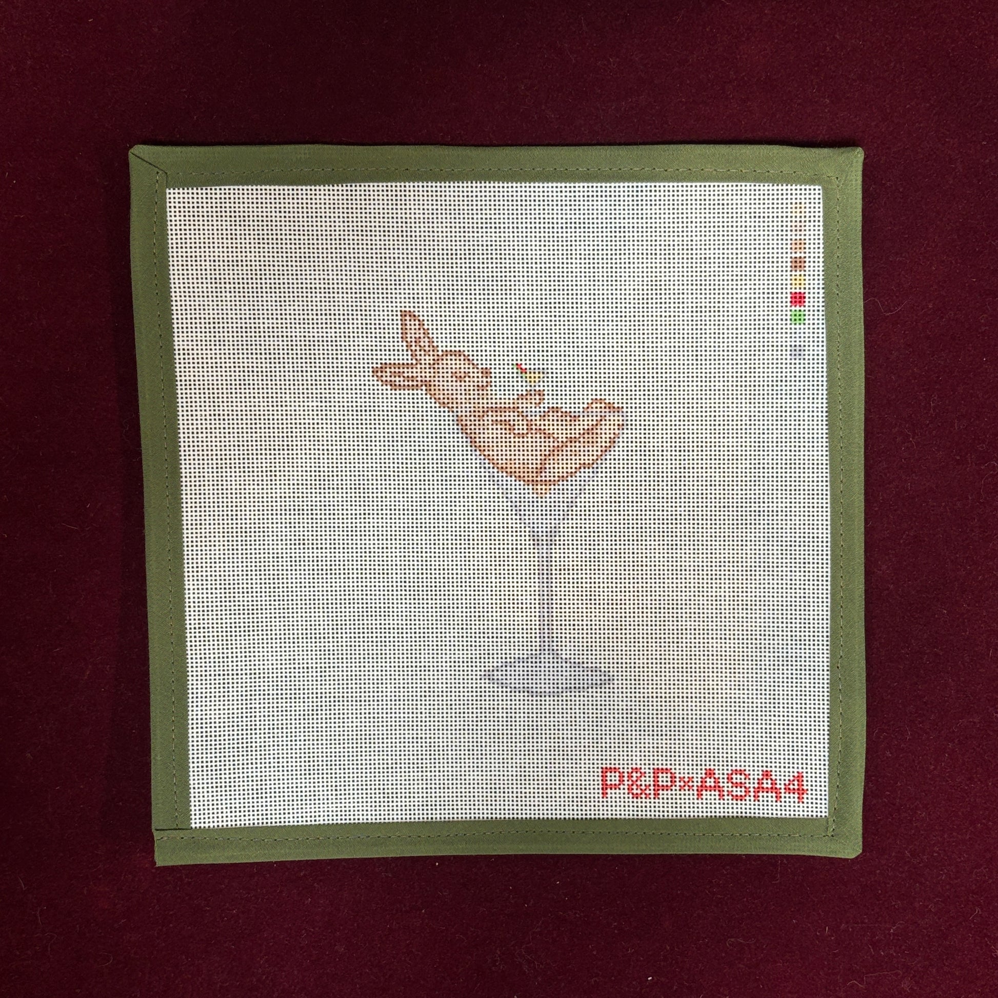 Tini Bunny-Needlepoint Canvas-Penny & Penny-The Pepper Pot Barrington, IL