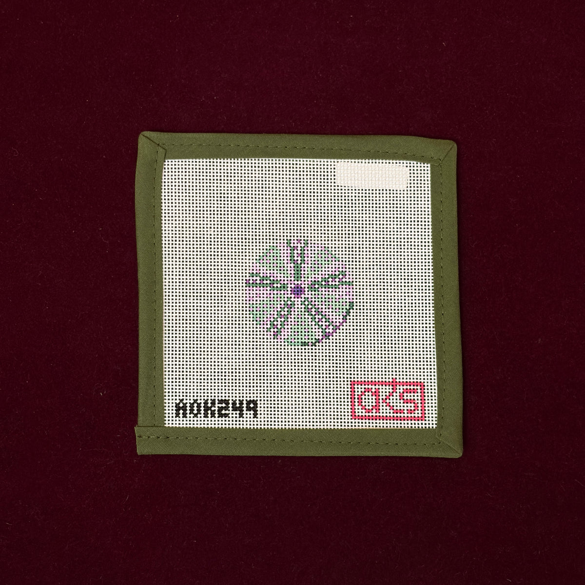 Tiny Sea Urchin-Needlepoint Canvas-Ann Kaye Studio-The Pepper Pot Barrington, IL