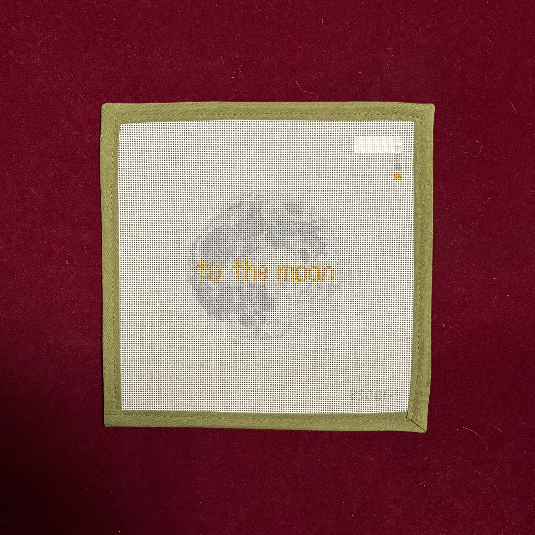 To the Moon and Back Canvas Set-Canvas-The Binding Stitch-The Pepper Pot