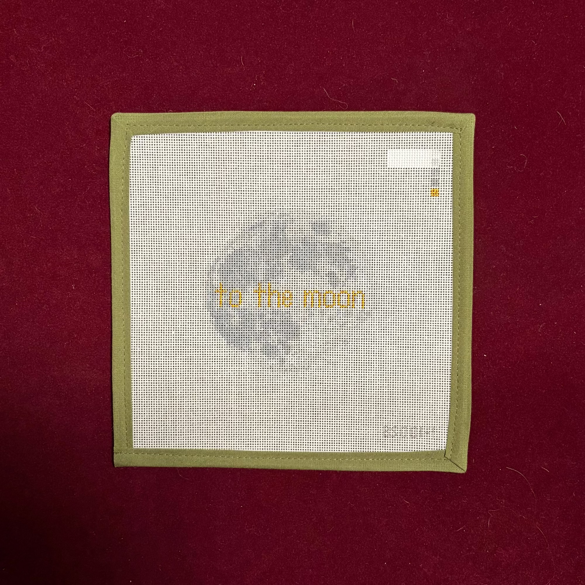 To the Moon and Back Canvas Set-Canvas-The Binding Stitch-The Pepper Pot