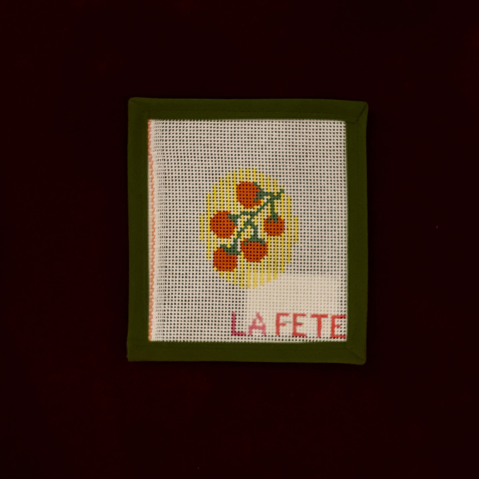 Tomato Charm-Needlepoint Canvas-La Fete-The Pepper Pot Barrington, IL