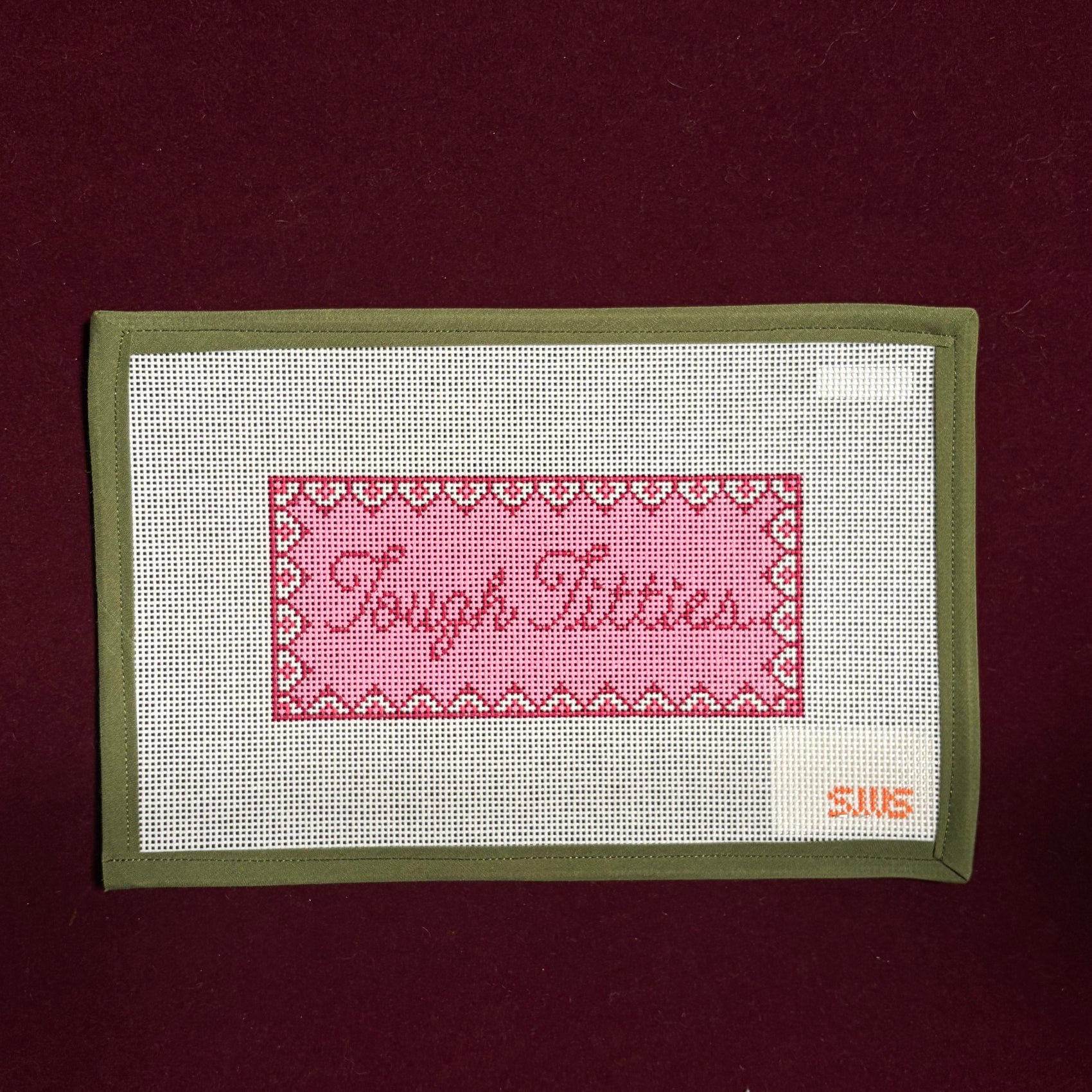 Tough Titties-Canvas-Stitching with Stacey-The Pepper Pot