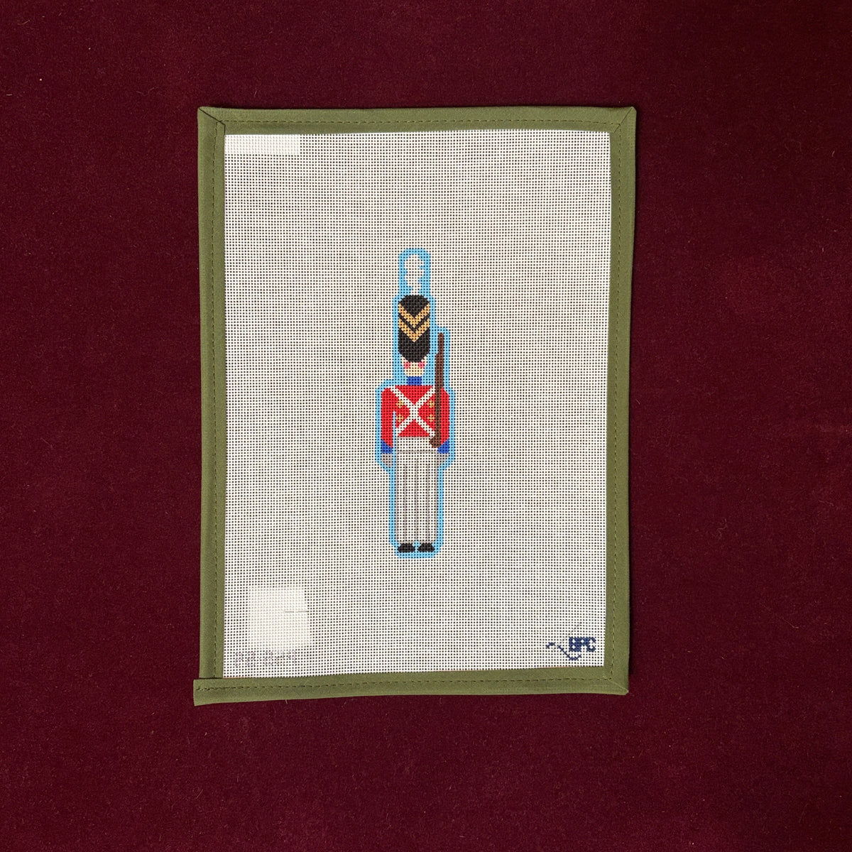 Toy Soldier-Needlepoint Canvas-Blueberry Point-The Pepper Pot Barrington, IL