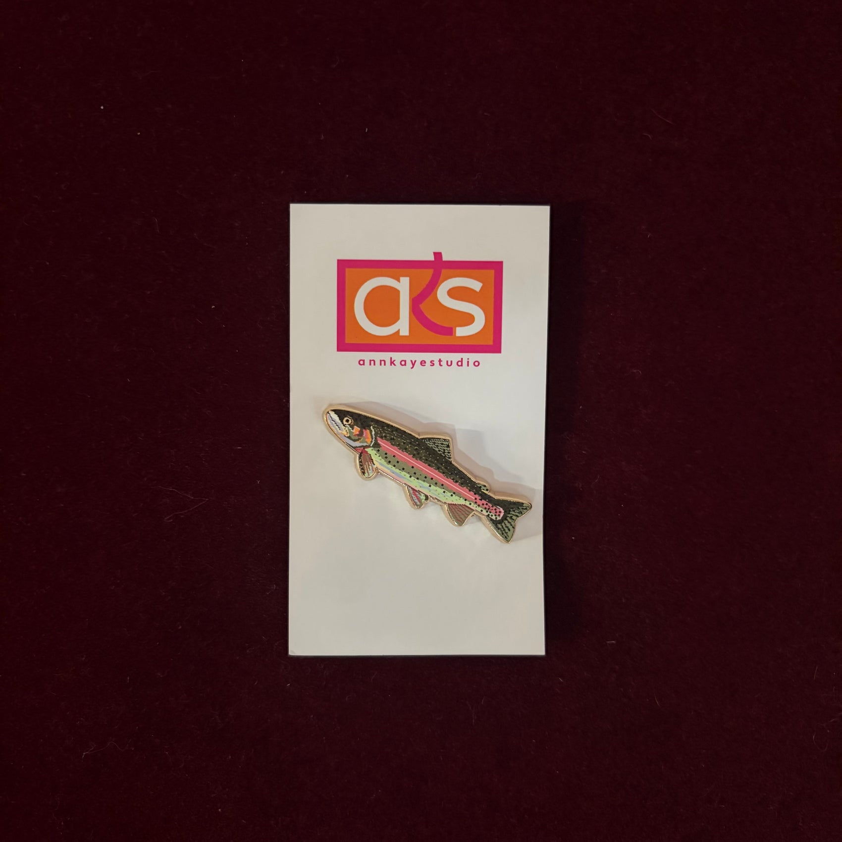 Trout Needle Minder-Needle Minder-Ann Kaye Studio-The Pepper Pot