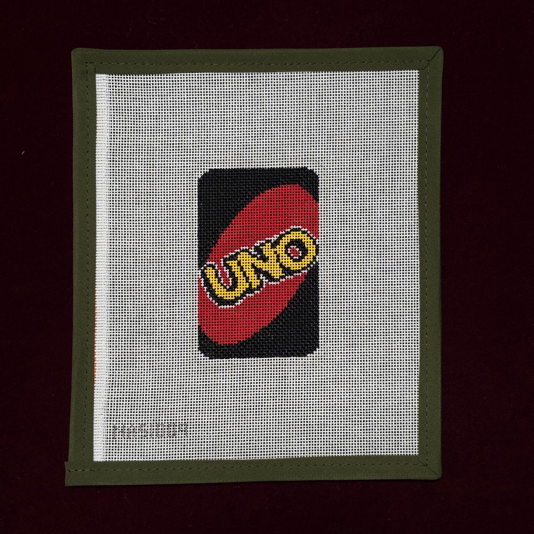 UNO-Needlepoint Canvas-Needle Nola-The Pepper Pot Barrington, IL
