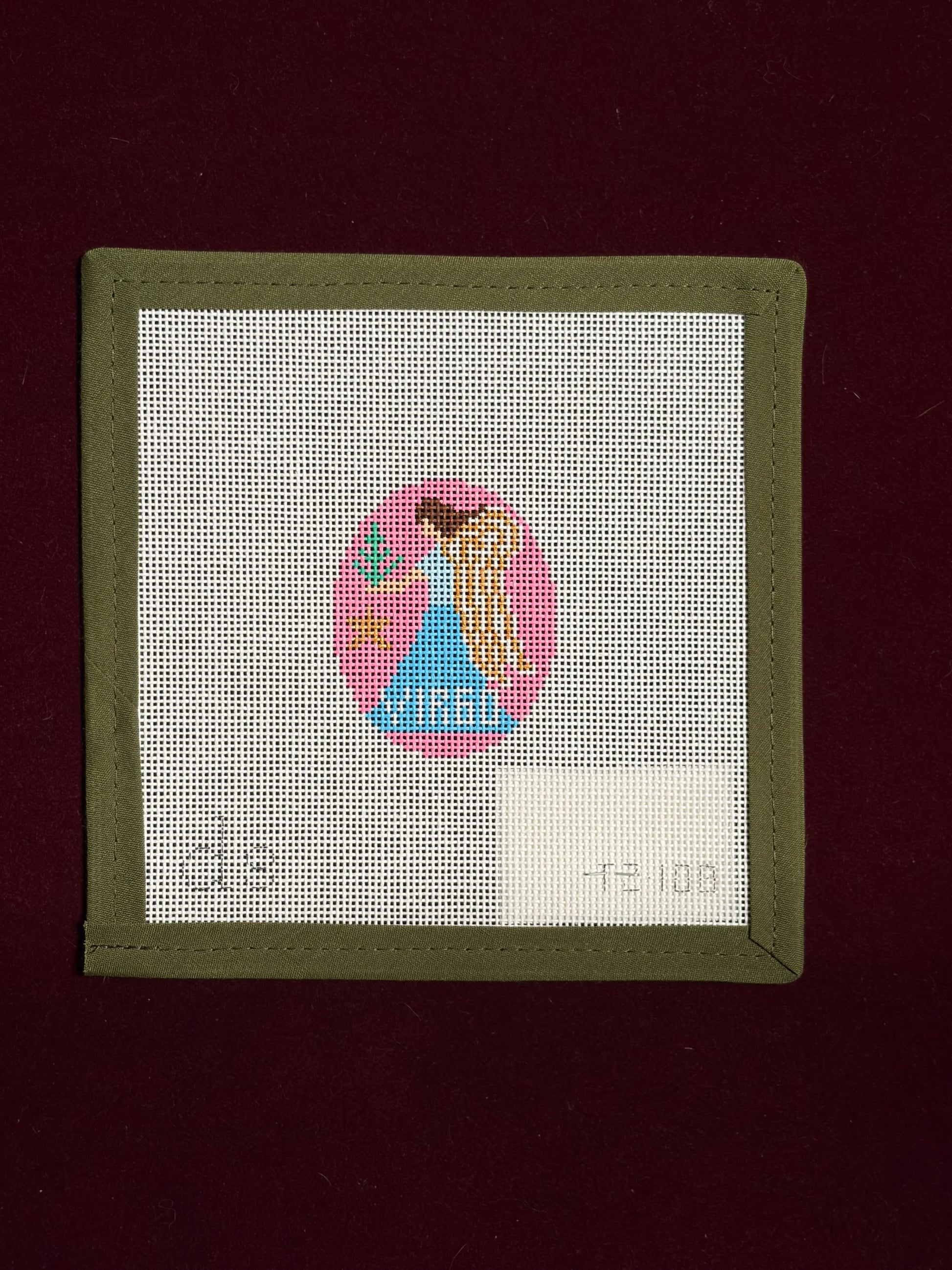 Virgo Tag Design-Canvas-Doolitte Stitchery-The Pepper Pot