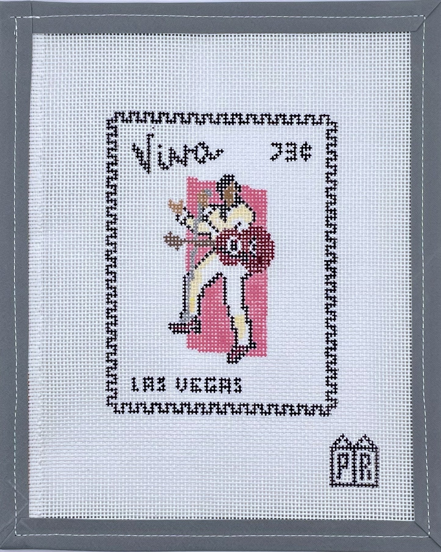 Viva Las Vegas Stamp June Trunk Show-Canvas-Postcard Row-The Pepper Pot