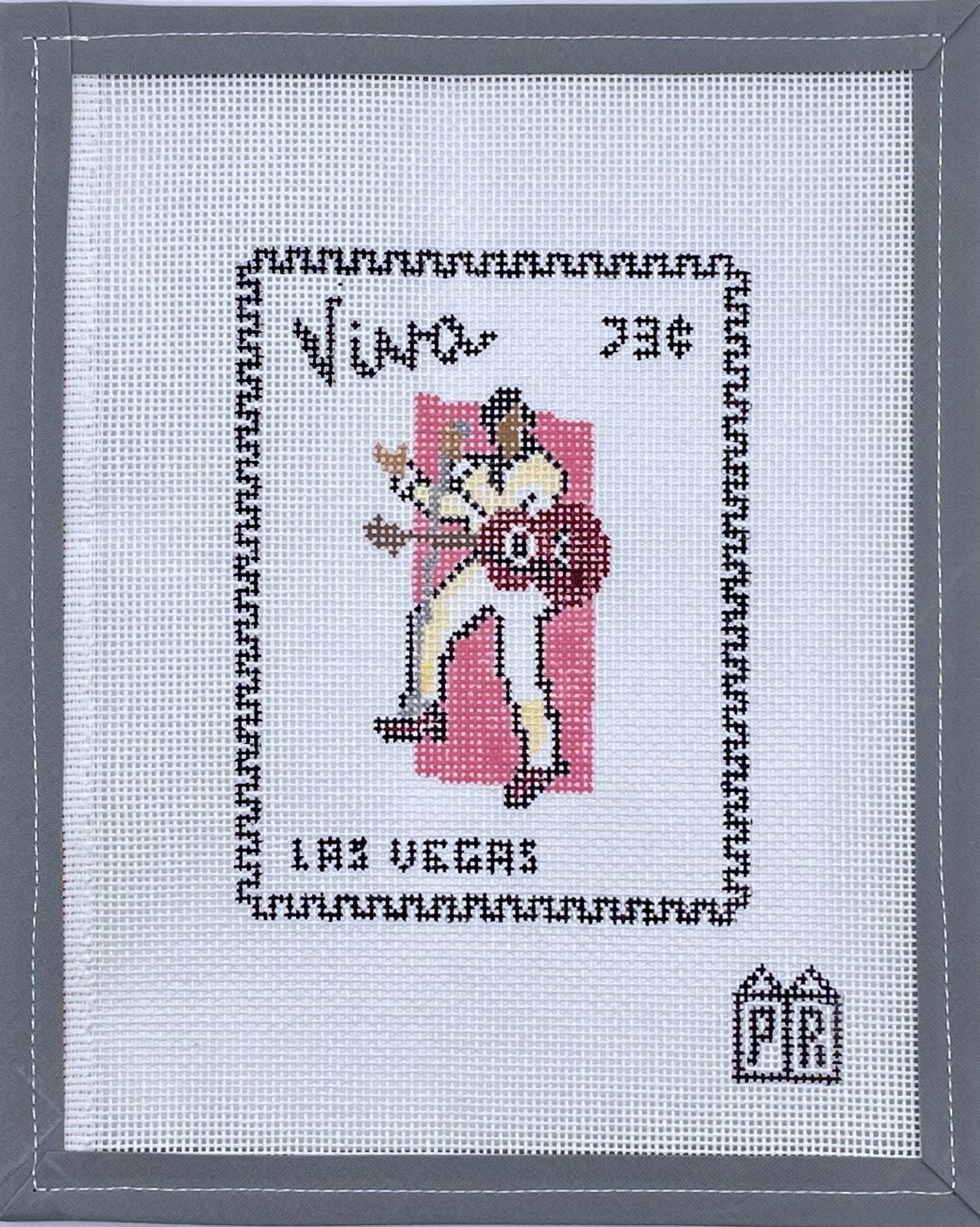Viva Las Vegas Stamp June Trunk Show-Canvas-Postcard Row-The Pepper Pot