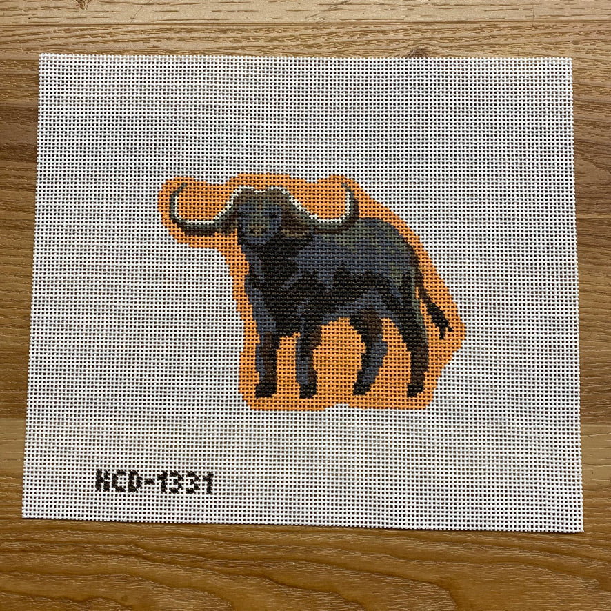 Water Buffalo August Trunk Show-Needlepoint Canvas-KCN Designers-The Pepper Pot Barrington, IL