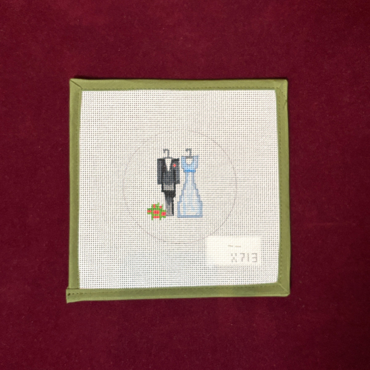 Wedding Clothes-Needlepoint Canvas-Alice Peterson Company-The Pepper Pot Barrington, IL