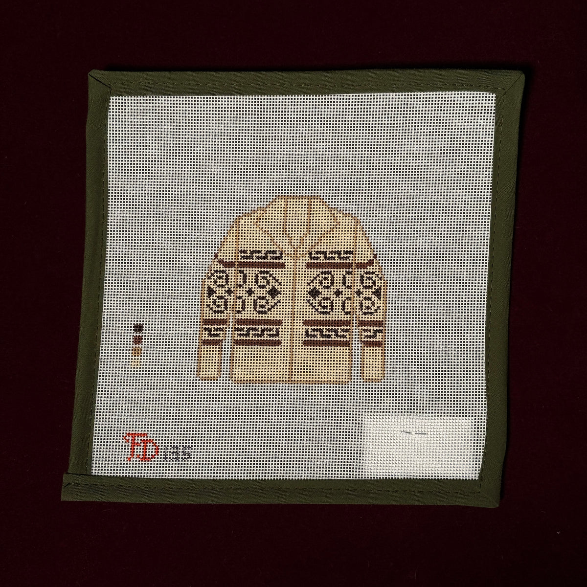 Westerly/Lebowski Sweater-Needlepoint Canvas-The Collection Designs-The Pepper Pot Barrington, IL