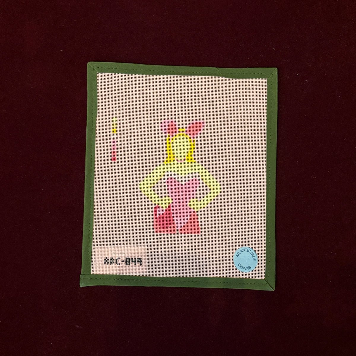 What, Like It's Hard?-Needlepoint Canvas-Atlantic Blue Canvas-The Pepper Pot Barrington, IL