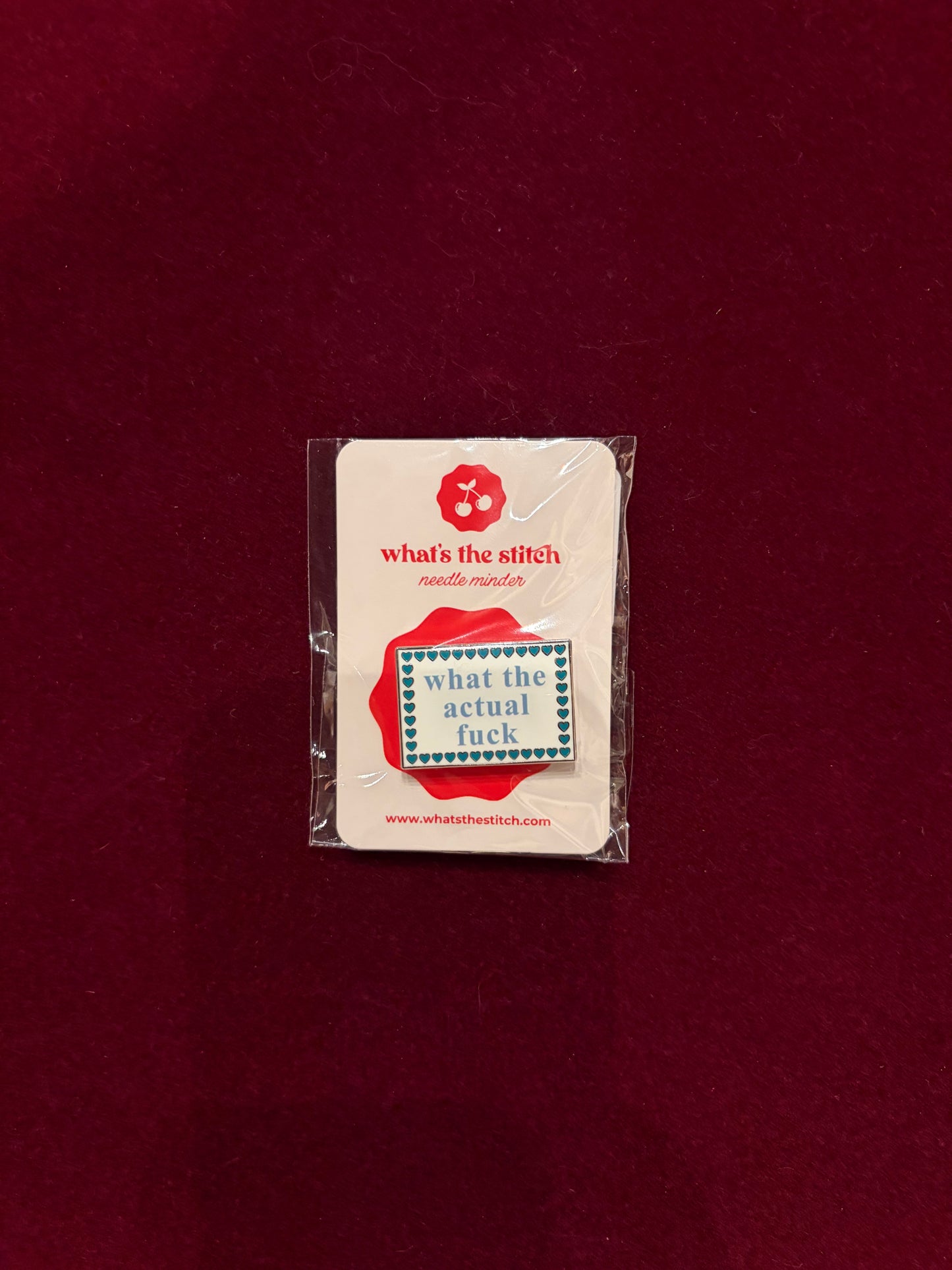 What the Actual F Needle Minder-Needle Minder-What's The Stitch-The Pepper Pot