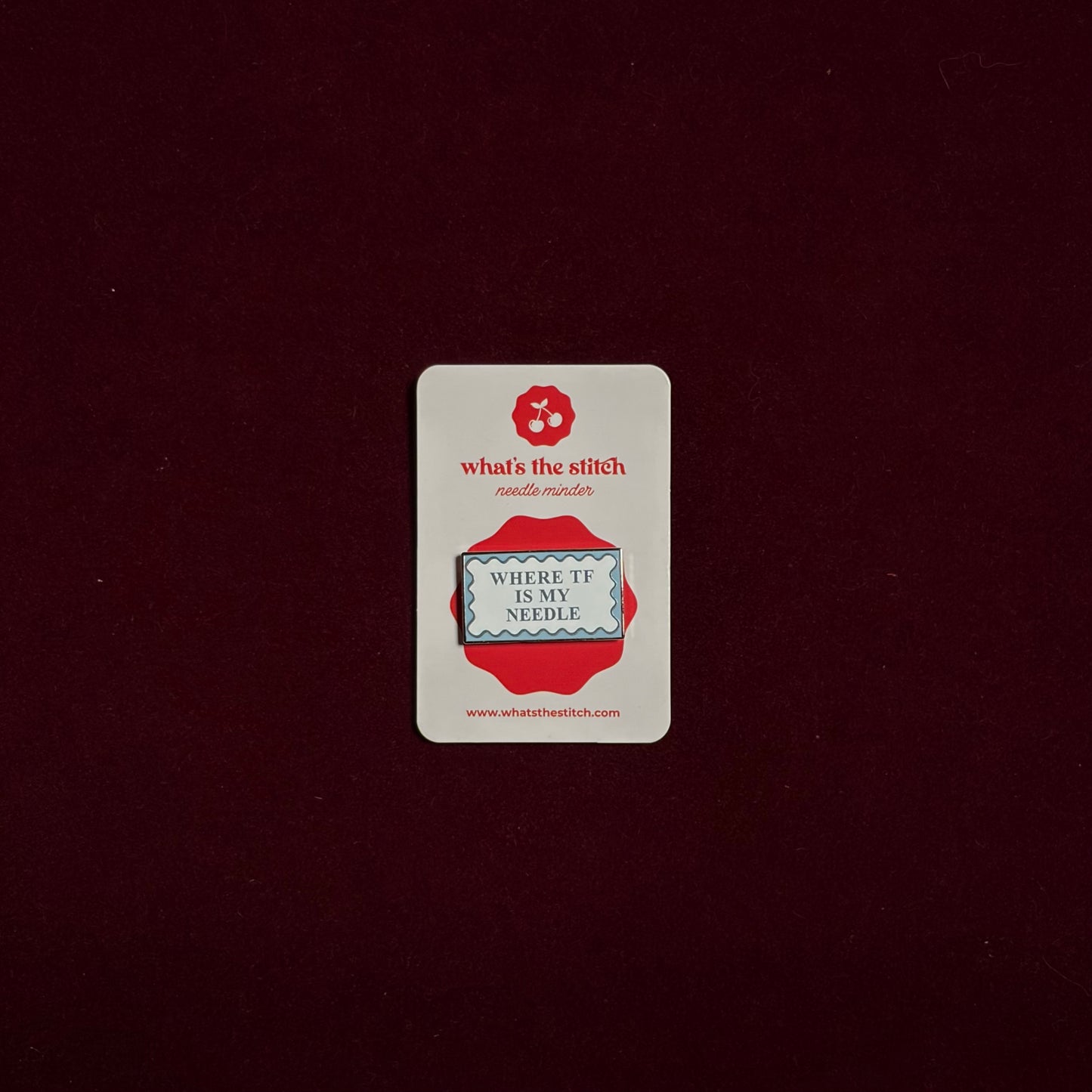 Where TF Is My Needle Needle Minder-Accessories-What's The Stitch-The Pepper Pot