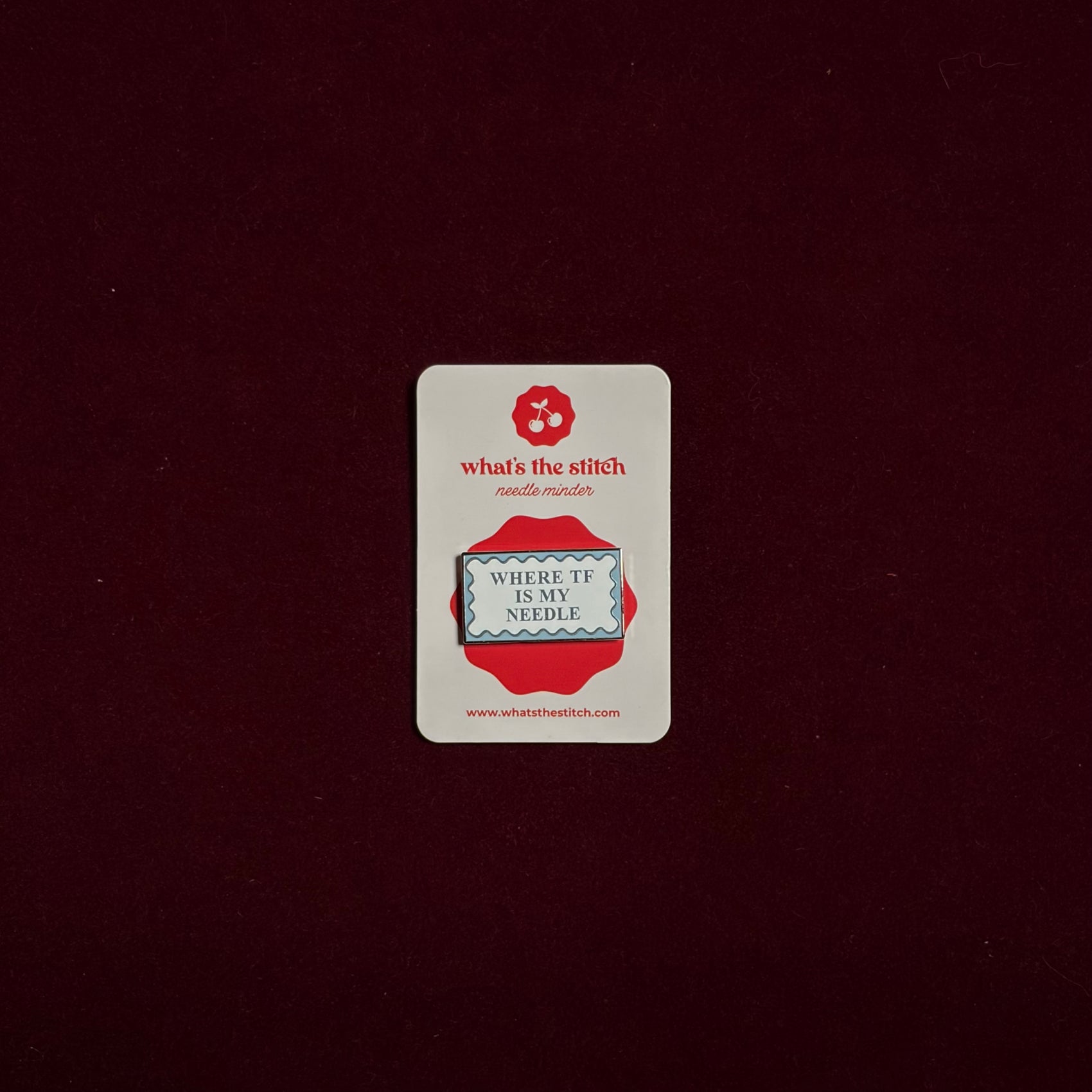 Where TF Is My Needle Needle Minder-Accessories-What's The Stitch-The Pepper Pot