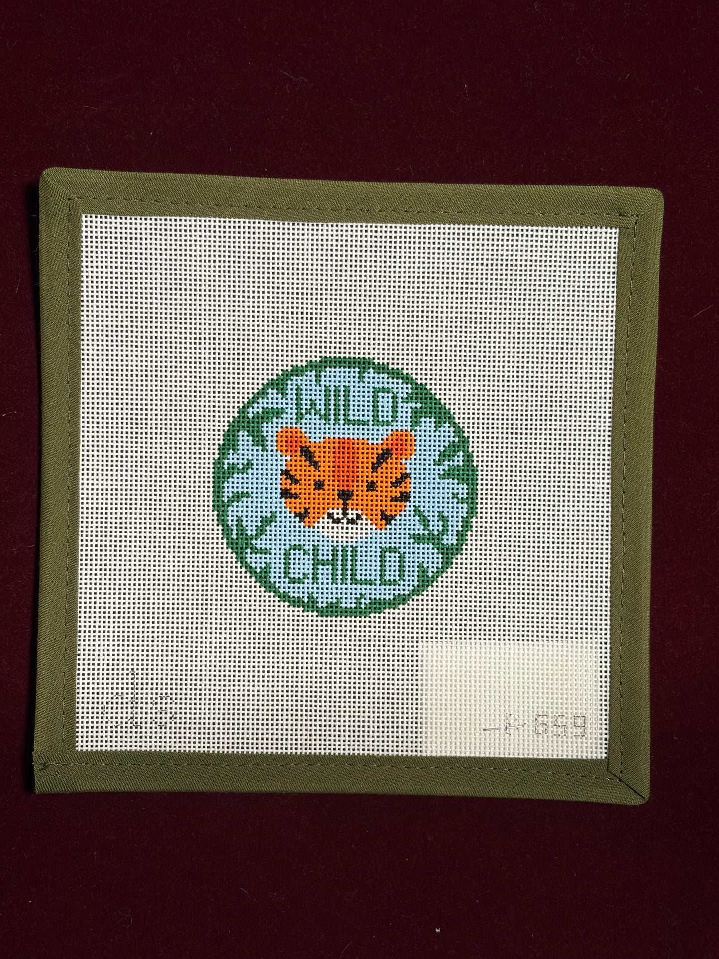 Wild Child-Canvas-Doolitte Stitchery-The Pepper Pot