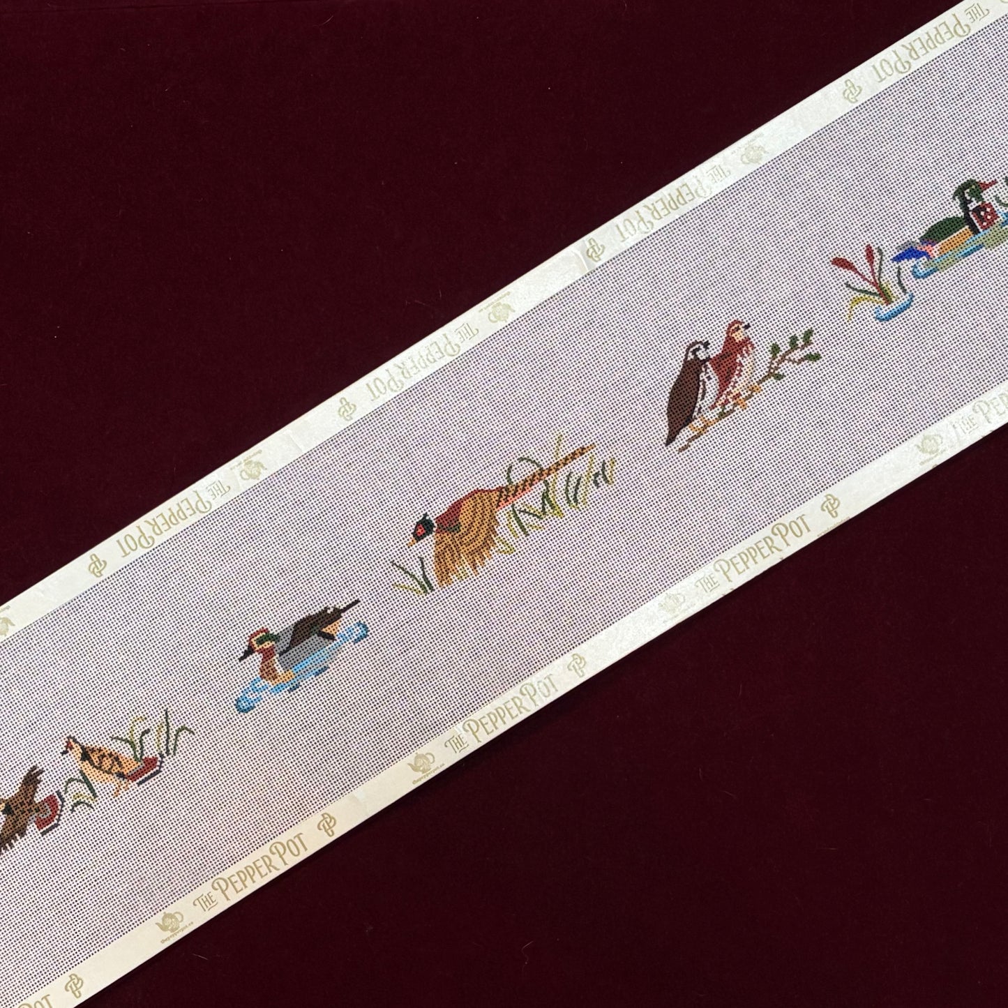 Wild Ducks Belt Kids Belt-Canvas-Kate Dickerson-The Pepper Pot