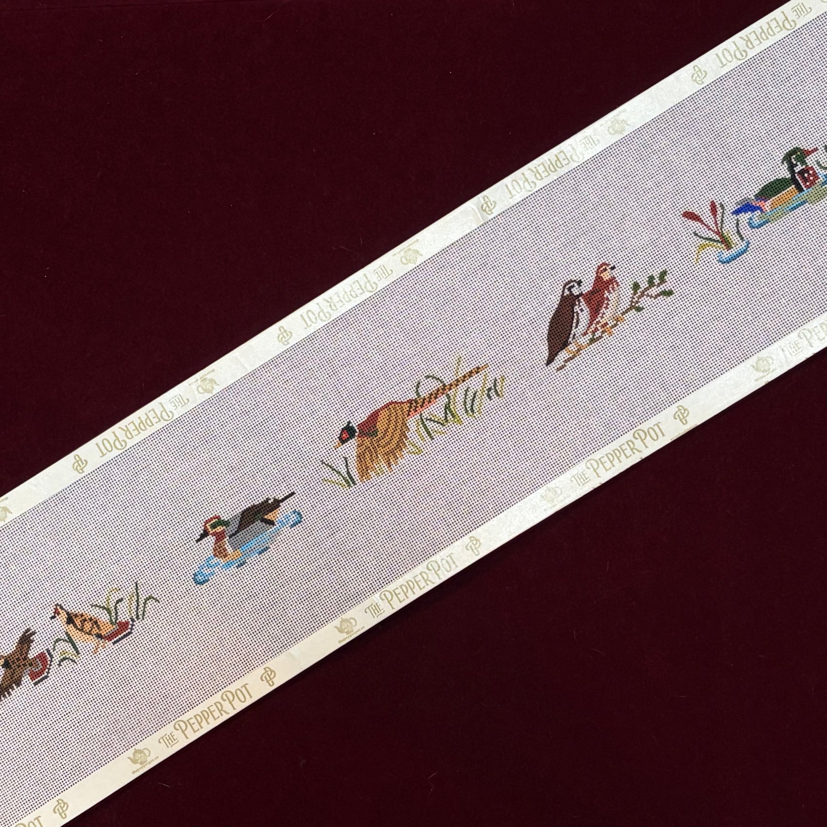 Wild Ducks Belt Kids Belt-Canvas-Kate Dickerson-The Pepper Pot
