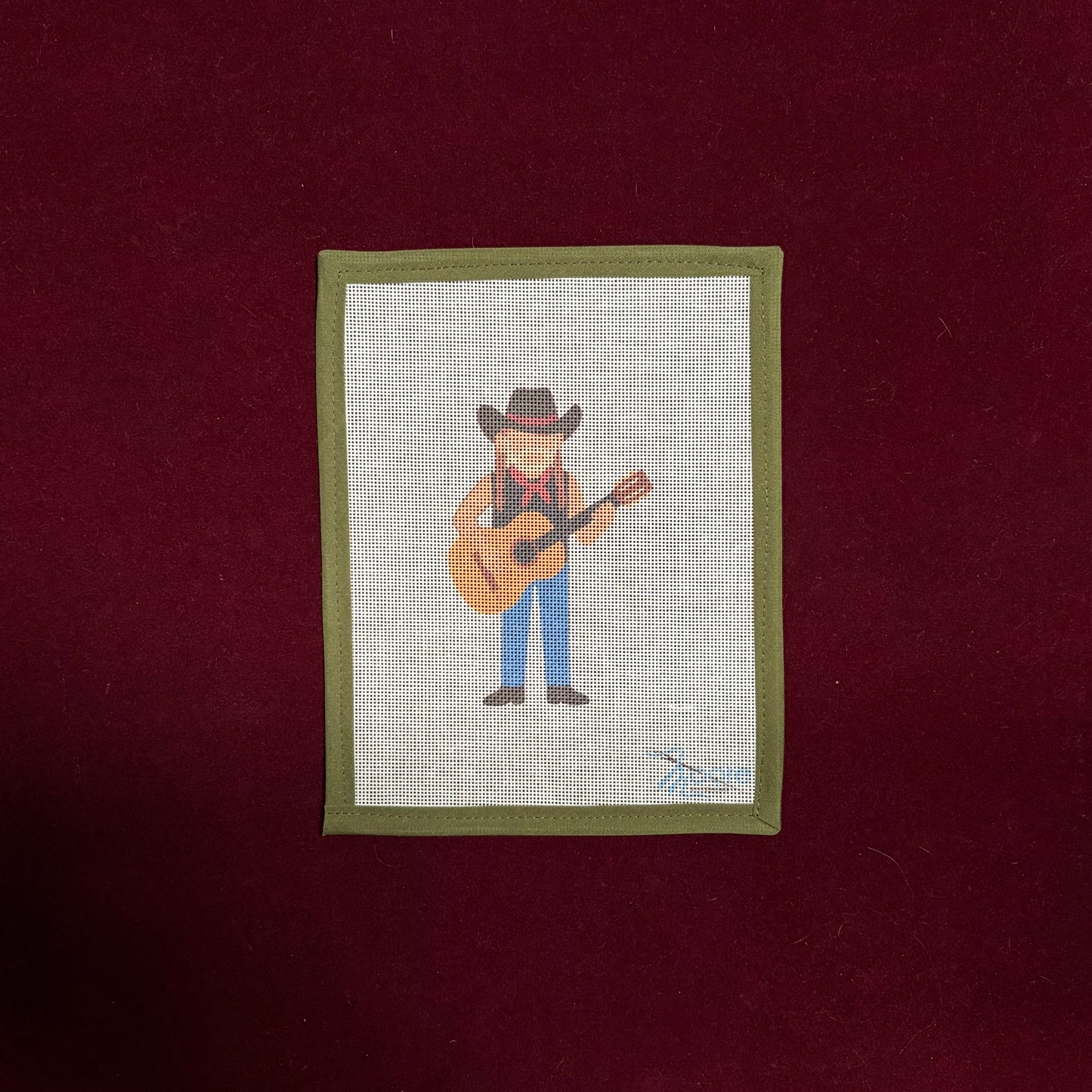Willie Nelson-Canvas-Moore Stitching-The Pepper Pot