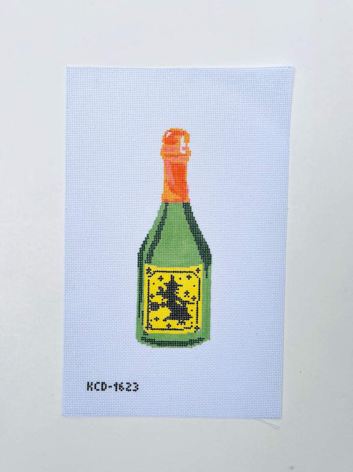 Witchy Bottle Canvas August Trunk Show-Needlepoint Canvas-KCN Designers-The Pepper Pot Barrington, IL