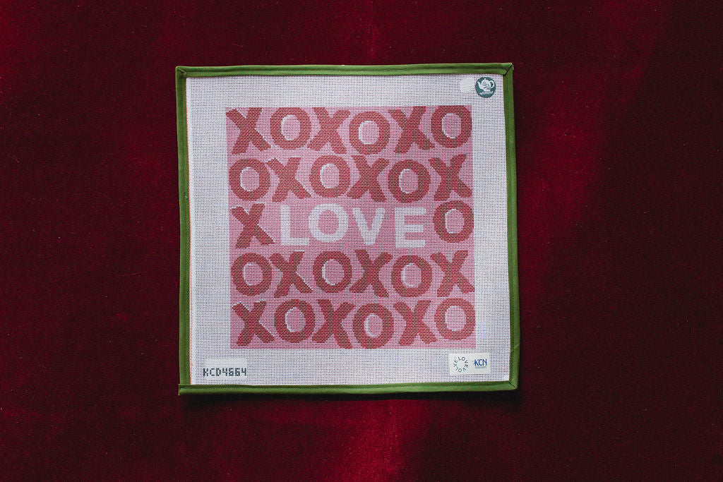 XOXO LOVE Pattern-Canvas-Lovevolve-The Pepper Pot
